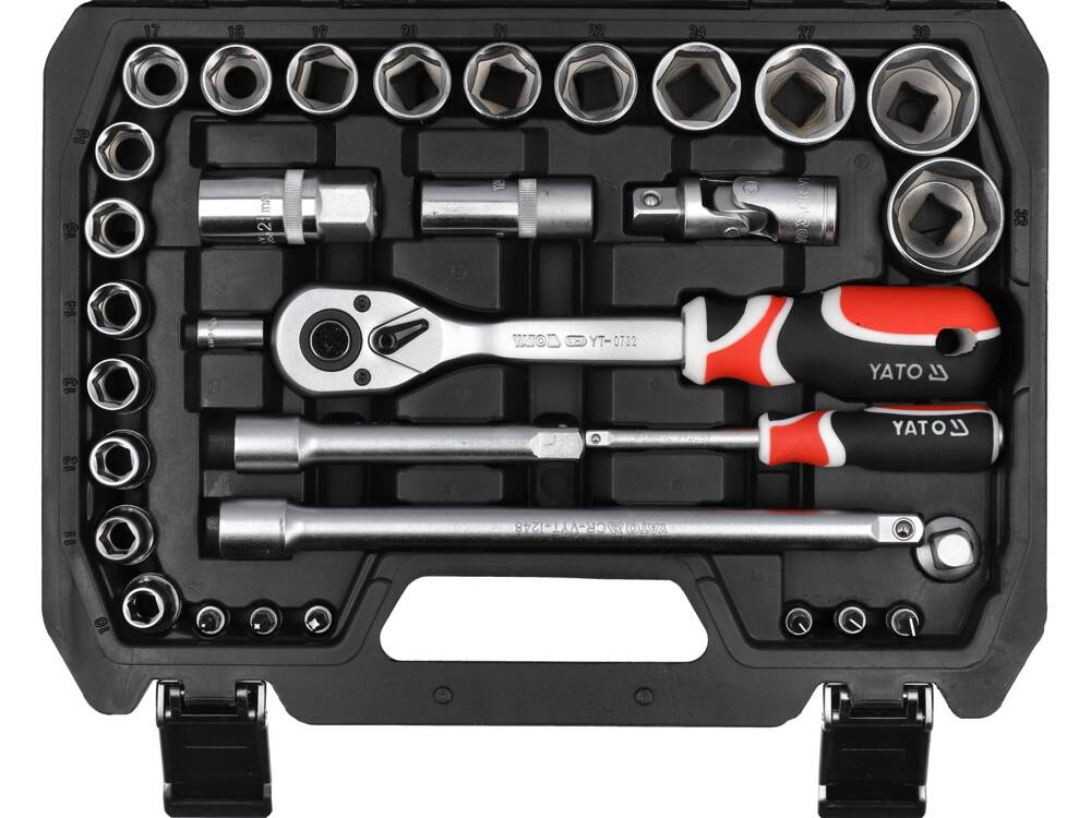 TRUSA TUBULARE ½”, YATO YT - 12660 60 PIESE YATO - scule electrice si unelte profesionale - BricoMart
