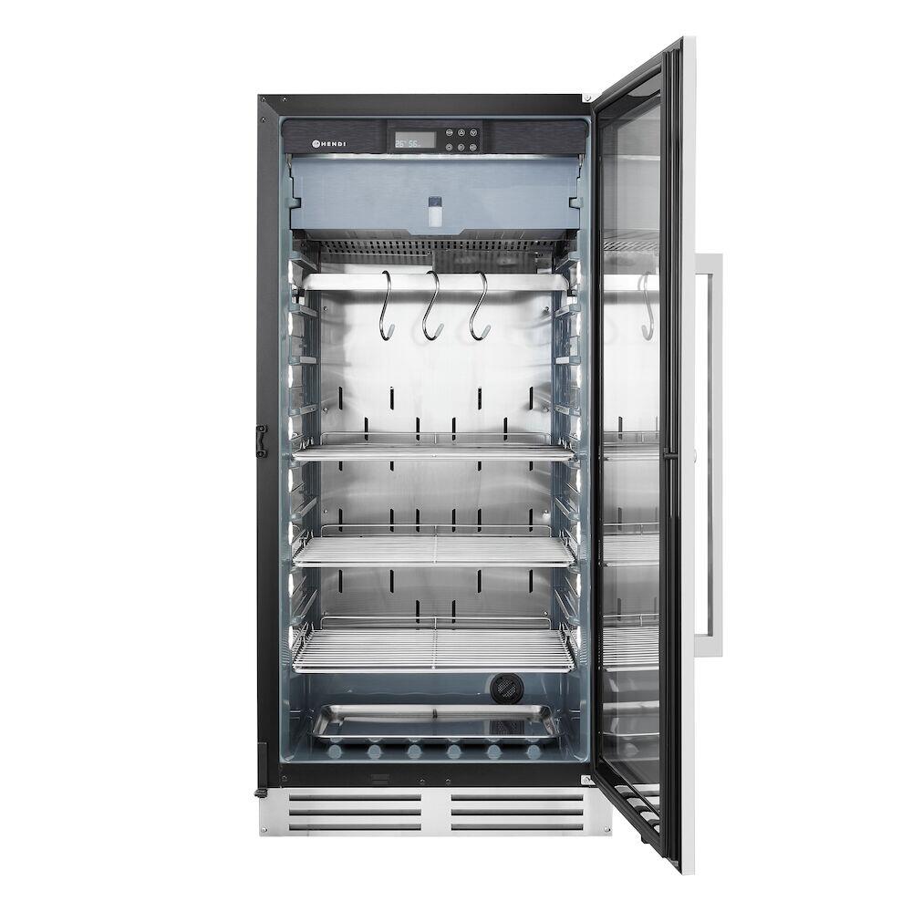 Vitrina de maturat carne HENDI, 233L, 220-240V/170W, 595x760x(H)1270mm