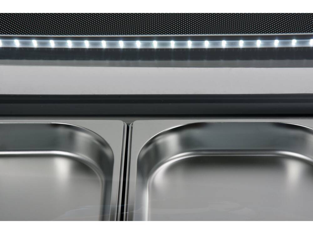 VITRINA FIRGORIFICA 5X1/2GN, YATO YG - 05005 180X42X29,5CM YATO - scule electrice si unelte profesionale - BricoMart