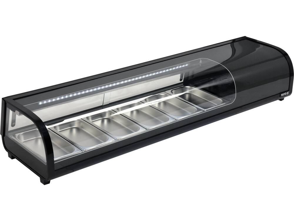 VITRINA FIRGORIFICA 6X1/3 YATO YG - 05002 GN, 153X42X26,5CM YATO - scule electrice si unelte profesionale - BricoMart