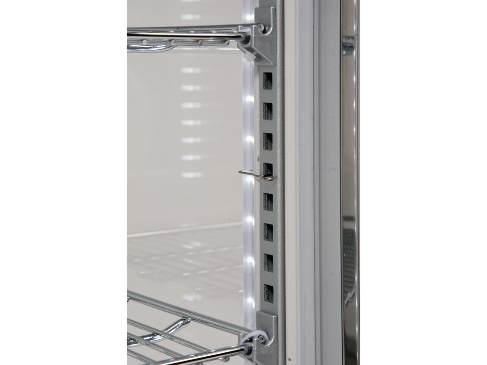 VITRINA FIRGORIFICA 78L 42X38X96 - ARGINTIU Yato YG - 05057 - Vitrine frigorifice, 428x386x960mm, rezistent Yato - scule electrice si unelte profesionale - BricoMart