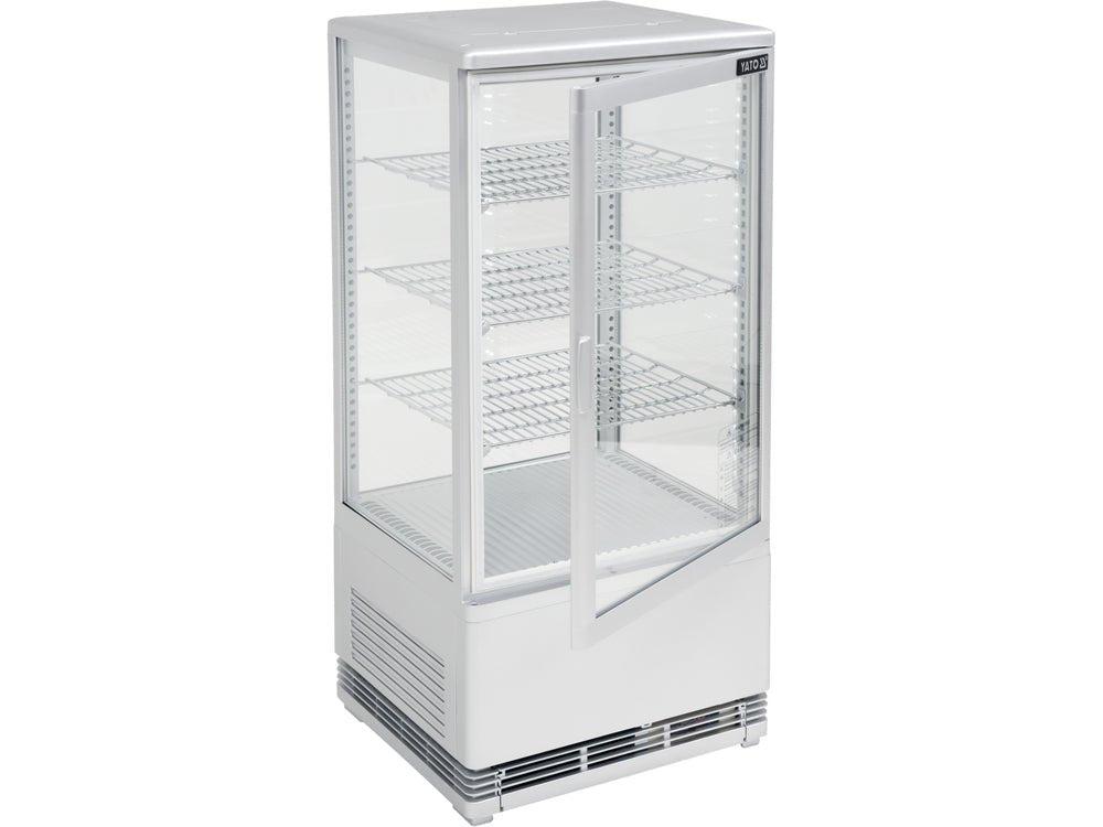 VITRINA FIRGORIFICA 78L, 42X38X96CM - ALB Yato YG - 05055 - Vitrine frigorifice, 428x386x960mm, rezistent Yato - scule electrice si unelte profesionale - BricoMart