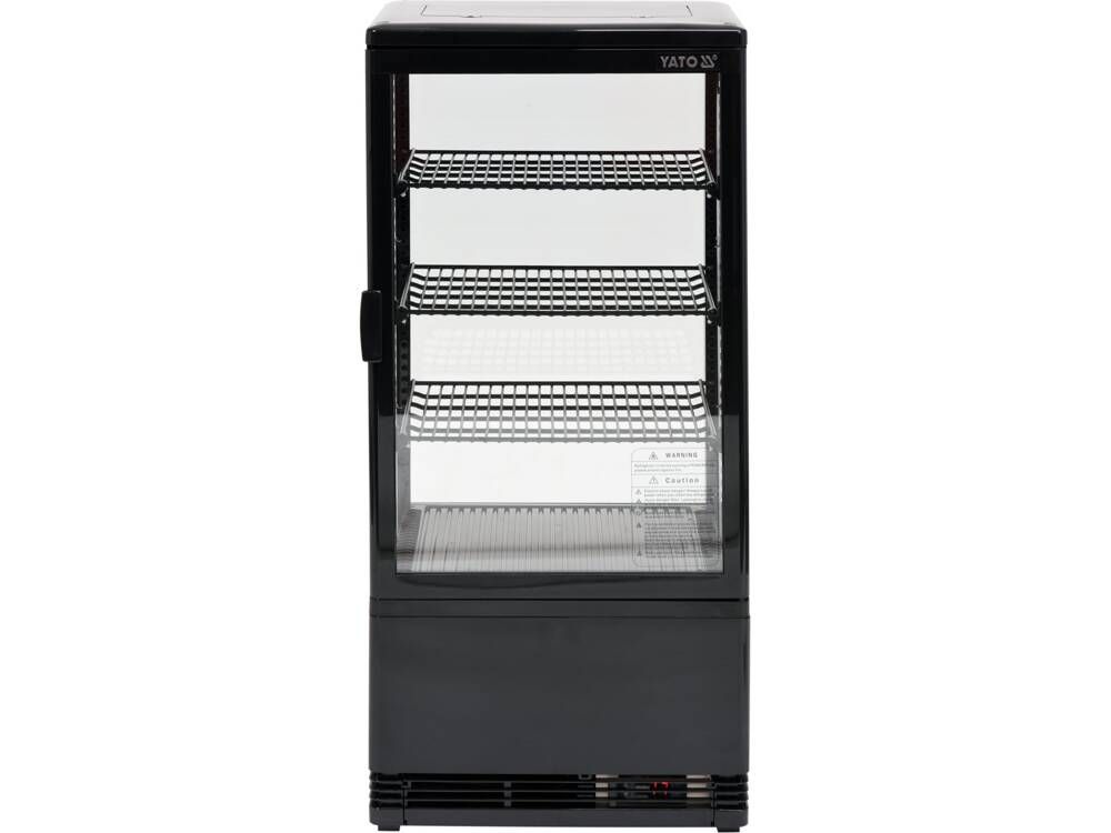 VITRINA FIRGORIFICA 78L YATO YG-05056 42X38X96CM - NEGRU YATO - scule electrice si unelte profesionale - BricoMart