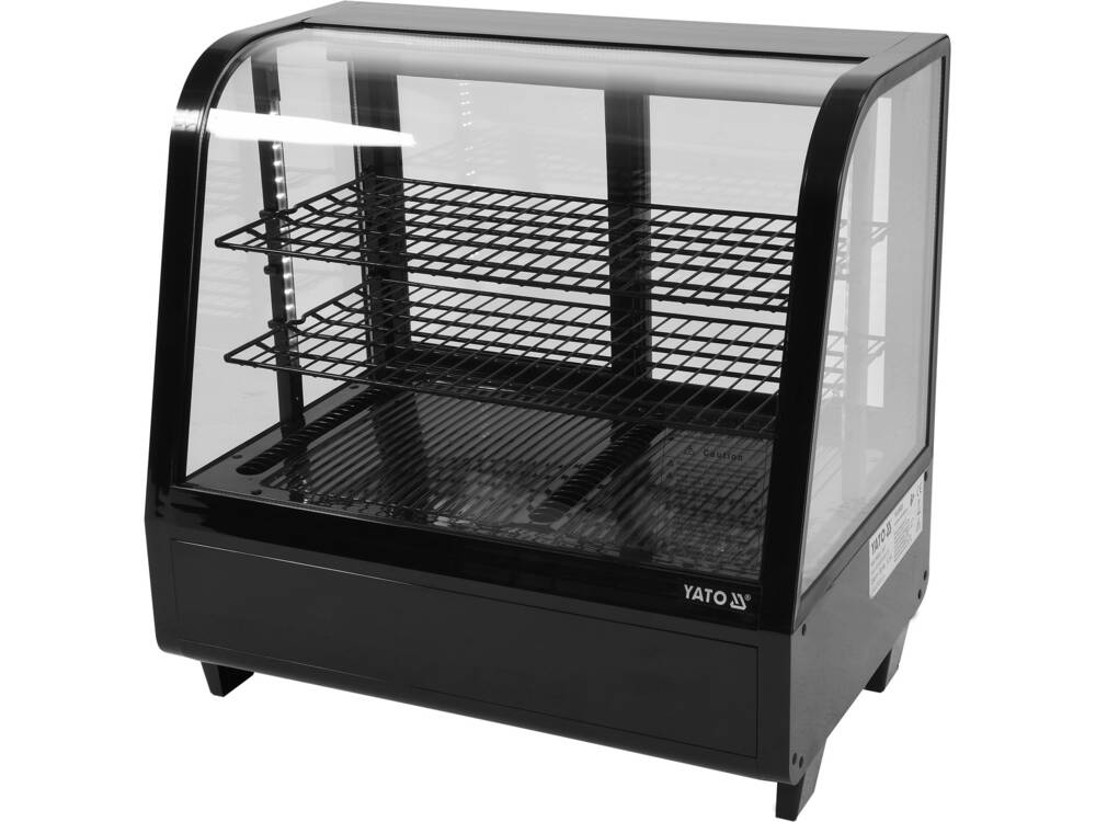 VITRINA FIRGORIFICA DE YATO YG-05020 PREZENTARE, 100L 68X45X67CM - NEGRU YATO - scule electrice si unelte profesionale - BricoMart