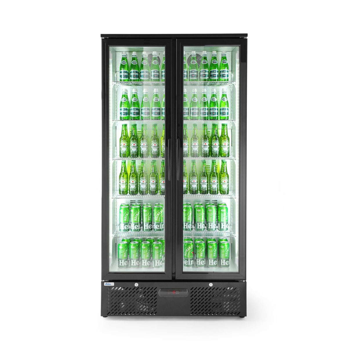 Vitrina frigorifica cu doua usi, Arktic, 384 L, 220-240V/365W, 900x530x(H)1820mm