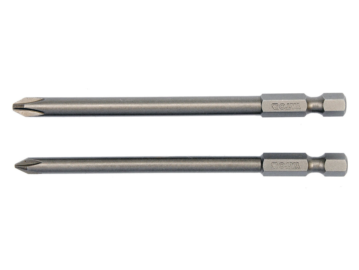 CSAVARHÚZÓ BITS 100MM, YATO YT-0488 PH1-PH2, 2 DB