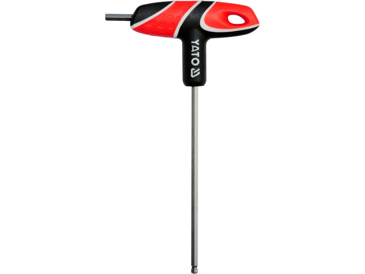 HATSZÖGŰ MEGHÚZÓ YATO YT-05590 GOLYÓVAL, T-NYOMÁSÚ, 5 MM