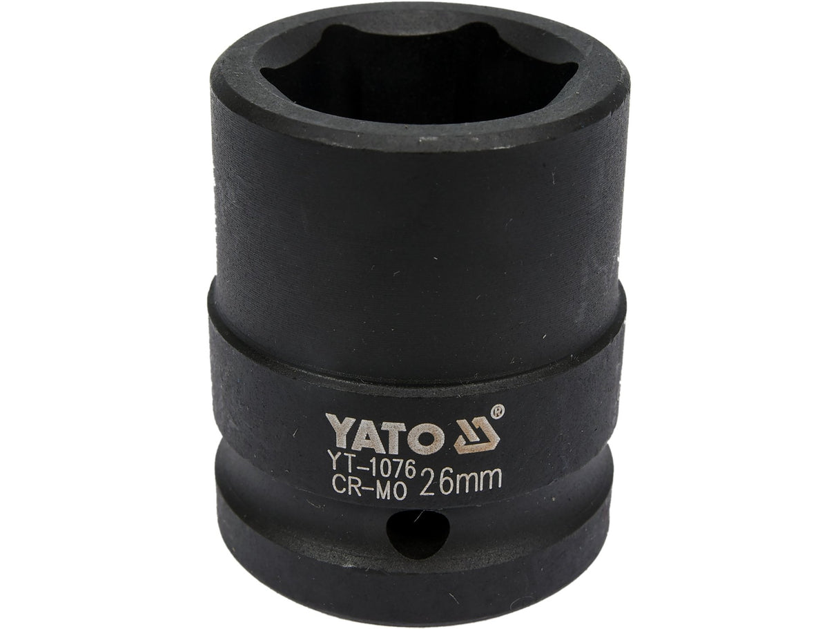 CHEIE TUBULARA DE YATO YT-1076 IMPACT HEXAGONALA 3/4X26MM