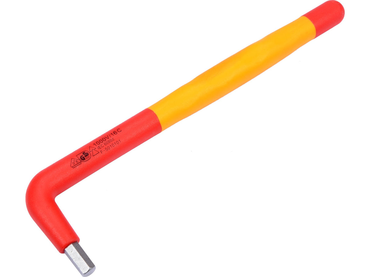 HEXAGON KULCS TÍPUSÚ YATO YT-21123 L, SZIGETELT, 6 mm-es VDE