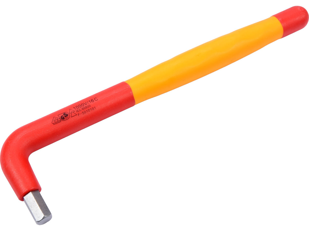 HEXAGON KULCS TÍPUSÚ YATO YT-21125 L, SZIGETELT, 8MM VDE