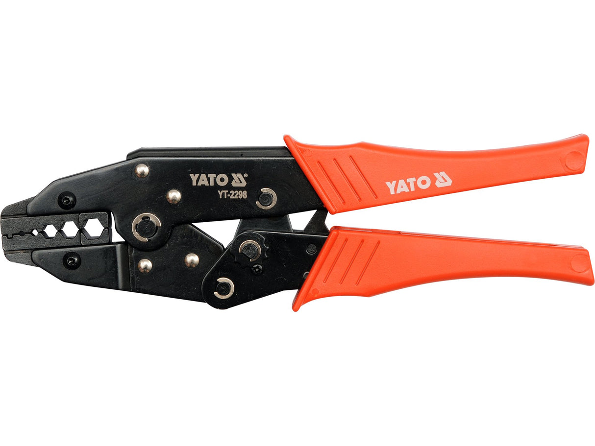 YATO YT-2298 Krimpelő fogó antenna csatlakozókhoz, RG6-RG62