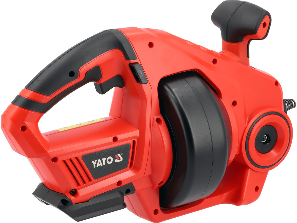 Aparat de desfundat țevi YATO YT-25041, spirală 7 m și corp 18 V