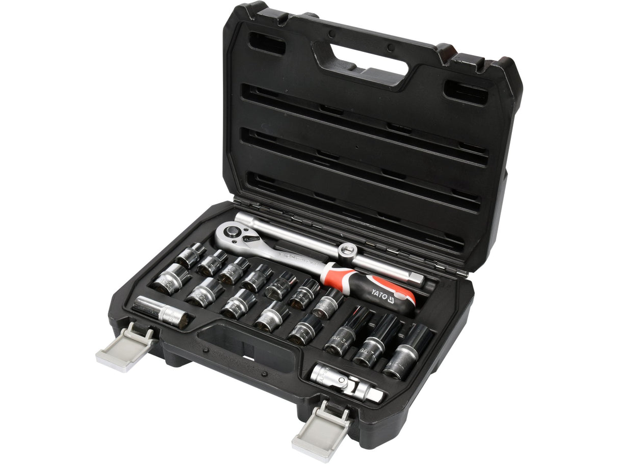 TRUSA TUBULARE + YATO YT-38691 ANTRENOR 20PIESE, 1/2