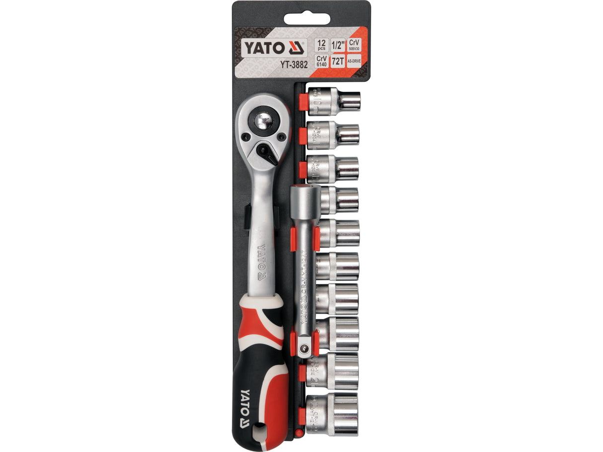 TRUSA TUBULARE 1/2 YATO YT-3882 12 PIESE