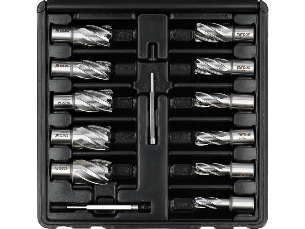 Set freze inelare HSS YATO YT-43405, 13 piese, prindere Weldon
