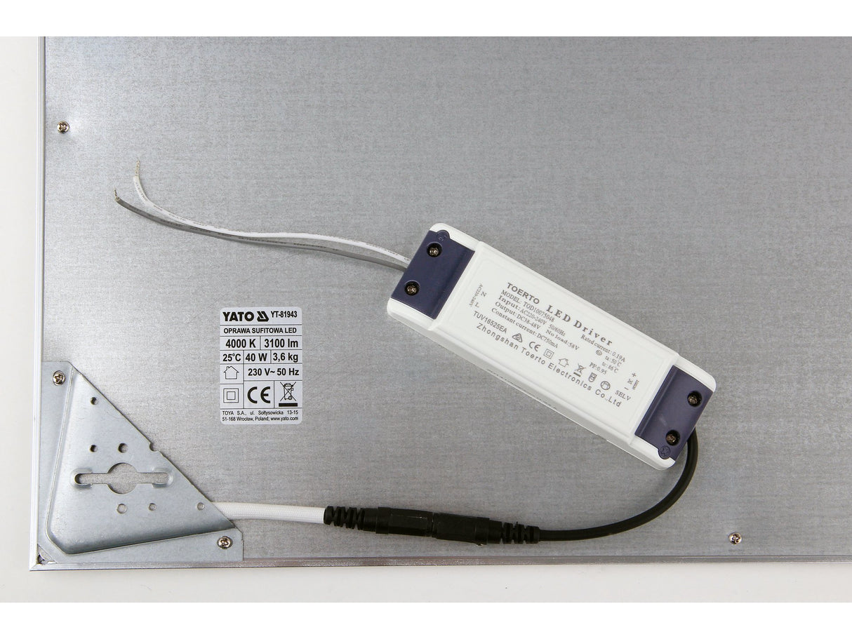 PANOU ILUMINAT LED YATO YT-81943 595X595X15MM, 40W