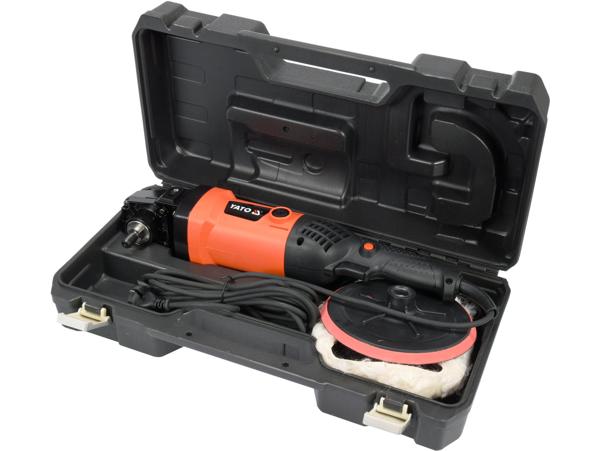 180 mm-es POLÍROZOTT KÉSZÜLÉK, YATO YT-82195 1200 W