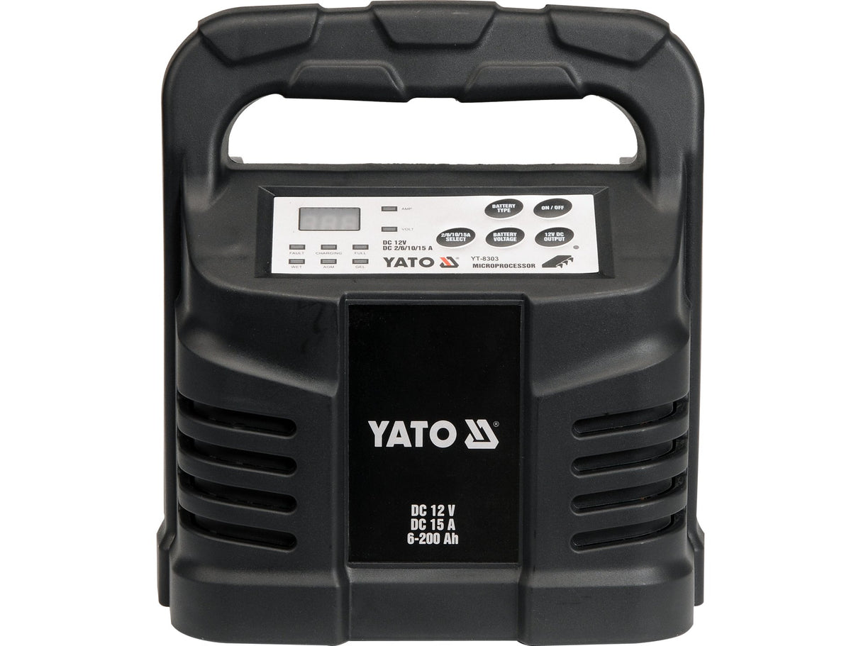 REDRESOR 12V, 15A, YATO YT-8303 6-200AH