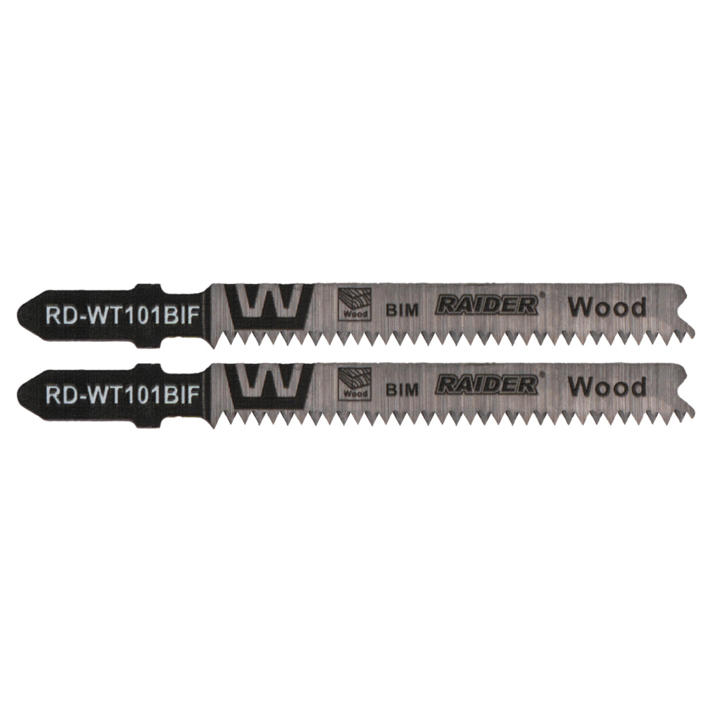 RAIDER Set 2 lame fierastrau pend. BIM lemn 80mm 15TPI RD-WT101BIF