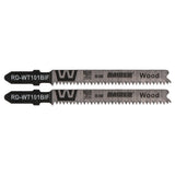 RAIDER Set 2 lame fierastrau pend. BIM lemn 80mm 15TPI RD-WT101BIF