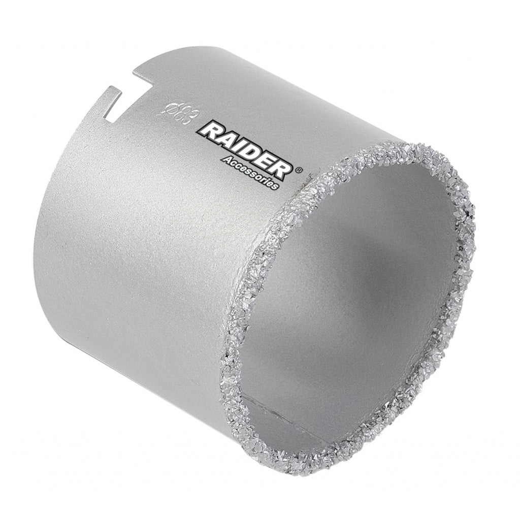 RAIDER Carota pentru zidarie si caramida ø43 mm RD Margini de taiere din carburi de tungsten Potrivit pentru pentru gaurirea caramizilor si placilor ceramice Diametru de g