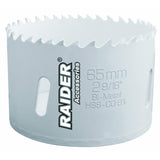RAIDER Carota bi-metal HSS 8%Co pentru metal si inox ø 40mm RD Fabricat din otel rapid with Cobalt content up to 8% Potrivit pentru gaurirea diferitelor tipuri de metale si Inox Diame