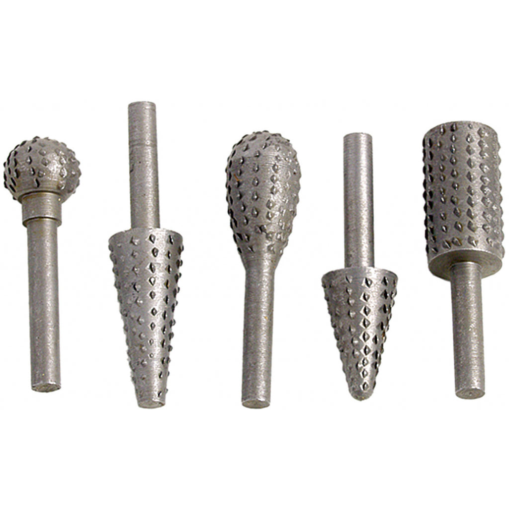 RAIDER 5Pcs/set raspile ptr. slefuit biax Diametrul cozii: 6mm Proiectat pentru lucrari in lemn