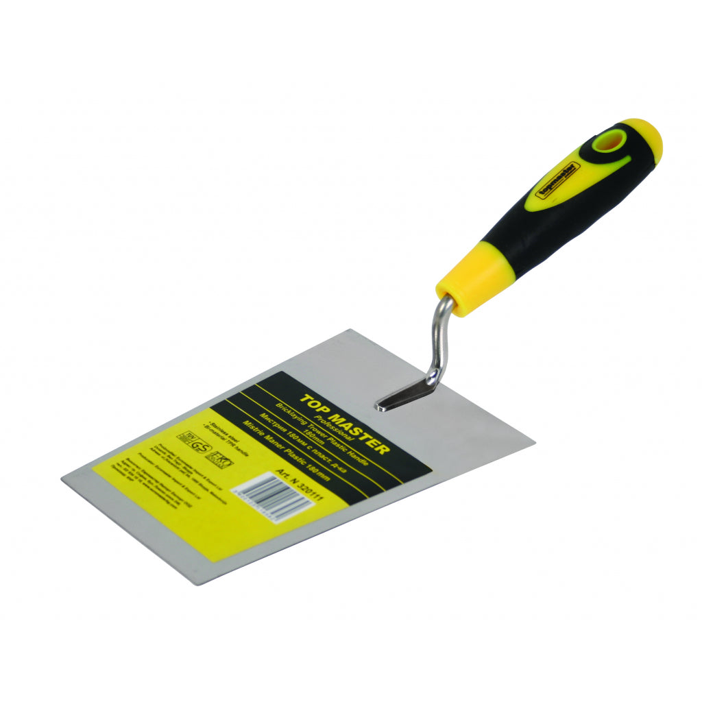 TOP MASTER PRO Mistrie dreapta maner plastic 160mm TMP Material:otel inoxidabil Maner din plastic