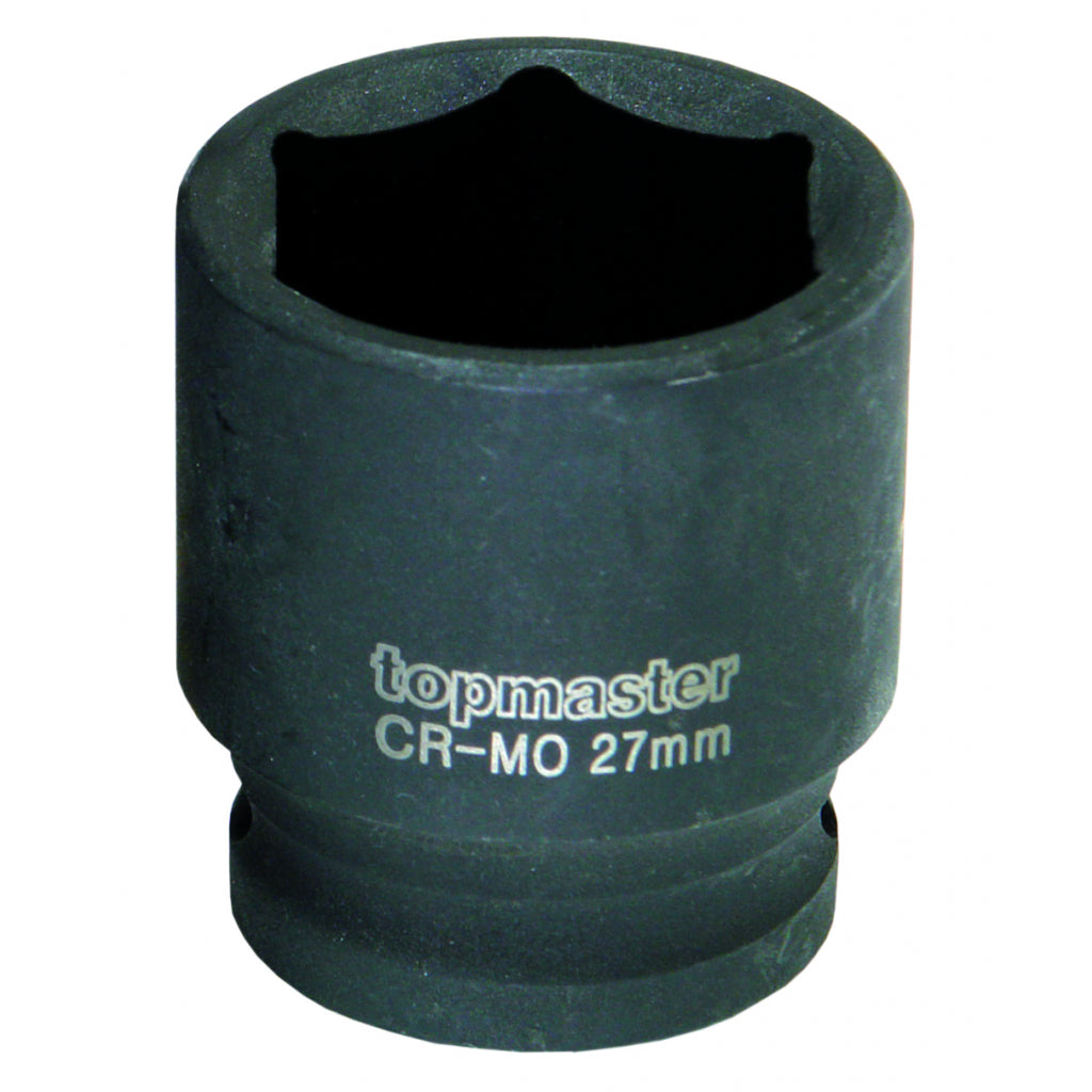 TOP MASTER PRO Tubulara impact 3/4"х36mm CR-MO TMP Material: otel calit crom-molibden de inalta calitate Potrivit pentru chei de impact pneumatice Standard - DIN3129