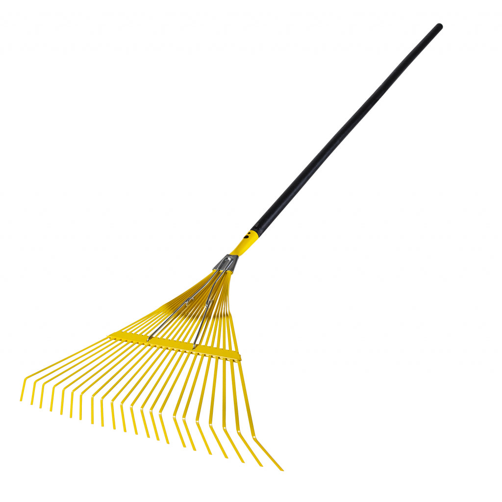 TOP MASTER PRO Grebla pentru frunze cu coada de lemn 22 de dinti TMP Maner lemn de pin