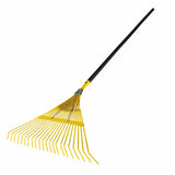 TOP MASTER PRO Grebla pentru frunze cu coada de lemn 22 de dinti TMP Maner lemn de pin