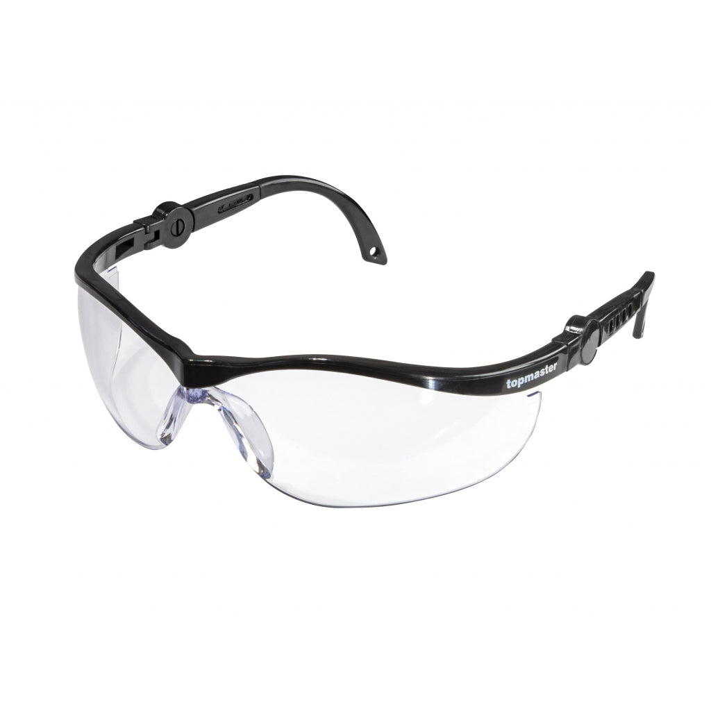 TOP MASTER PRO Ochelari de protectie SG04 cu rama reglabila TMP Ochelarirama reglabila Extrem de ușori și confortabili Lentile din policarbonat care protejează împotriva impactului și