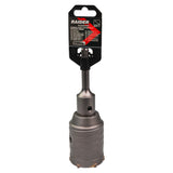 RAIDER Carota gaurire beton cu tija si burghiu 50mm SDS-plus Precizie și Control: Datorită ghidajului și construcției fiabile, carota pentru beton garantează stabilitate și precizie