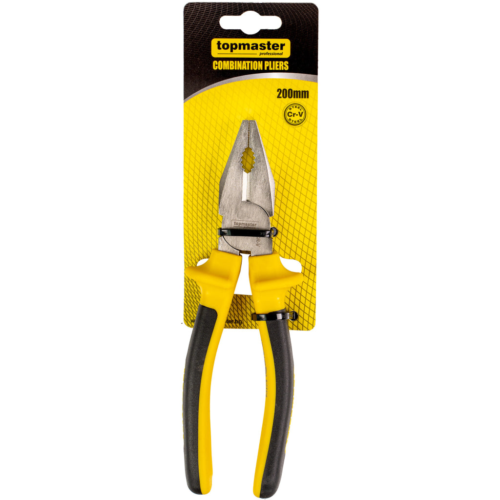 TOP MASTER PRO Cleste combinat 200mm CR-V TMP Material:otel crom-vanadiu Muchii calite prin inductie