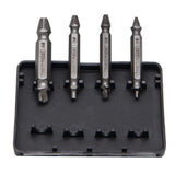TOP MASTER PRO Set 4 extractoare suruburi TMP Material:otel crom molibden Cutie de depozitare