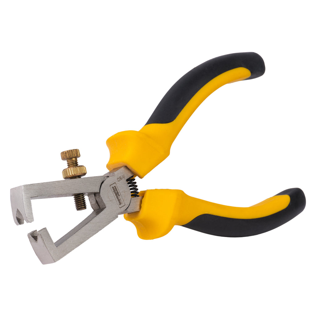TOP MASTER PRO Cleste pentru decablat 170mm CR-V TMP Material:otel crom-vanadiu calit Muchii calite prin inductie Maner ergonomic
