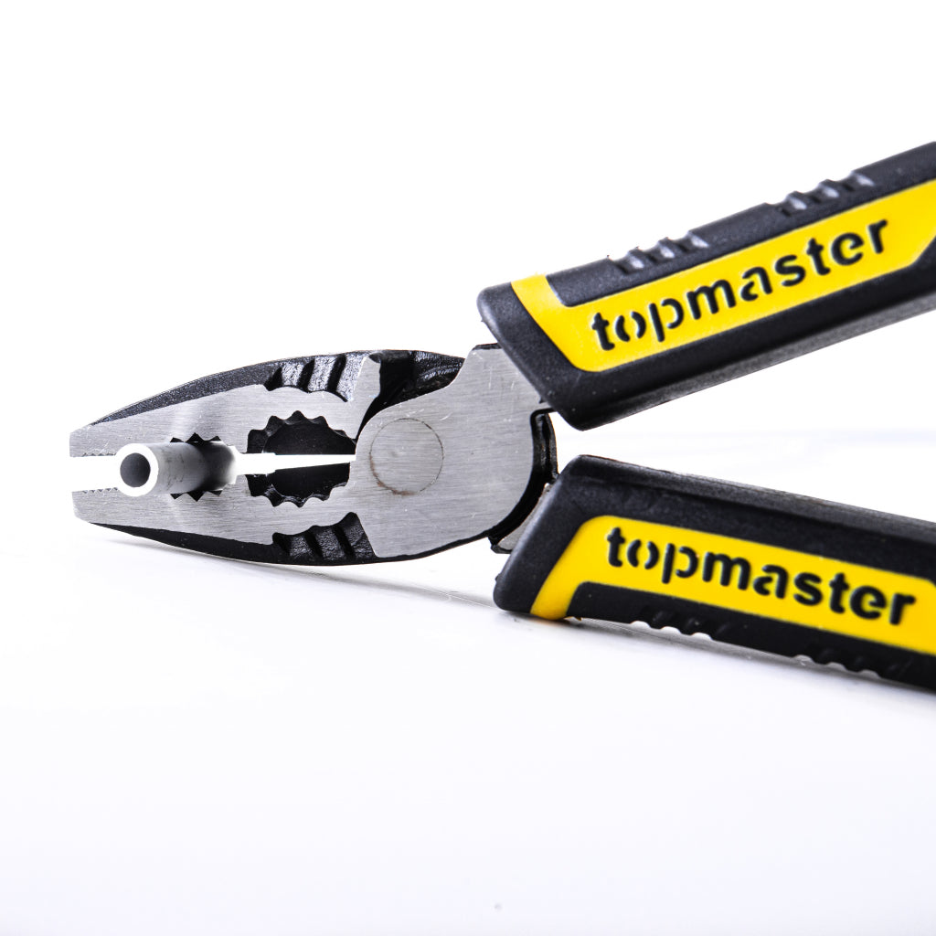 TOP MASTER PRO Cleste combinat 160mm TMP Pârghie mare - cu 35% mai puțin efort decât modelul standard Material:Cr-Ni
