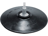 SUPORT DISC ABRAZIV VOREL 08312 FIXARE VELCRO, 125MM, CU TIJA