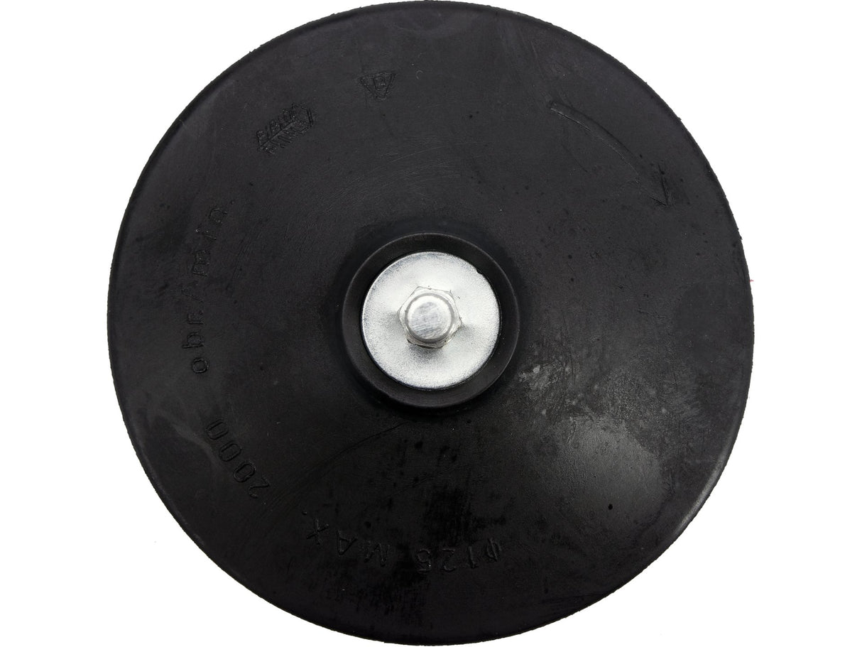 SUPORT DISC ABRAZIV NO NAME 08400 125MM, FIXARE VELCRO