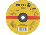 FÉMVÁGÓ TÁRCSA VOREL 08639 230X1.6X22MM 