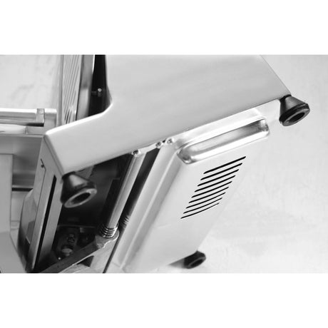 Feliator electric profesional, diametru lama 19,5 cm, Hendi Profi Line 195, grosimea taiere reglabila 1-12 mm, 200 W, carcasa aluminiu
