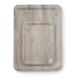 Tava de servire laminata cu imprimeu pe lemn  deschis Hendi,dimensiune 330x430mm