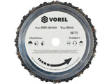 VOREL 08773 KÖR TÁRCSA FA MEGVILÁGÍTÁSHOZ 230 MM