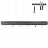 Suport magnetic pentru cutite, 60 cm, cu 6 carlige agatare, Hendi