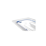 Capac gastronorm Hendi, cu etansare din silicon GN1/1, Polipropilena, 530x325mm