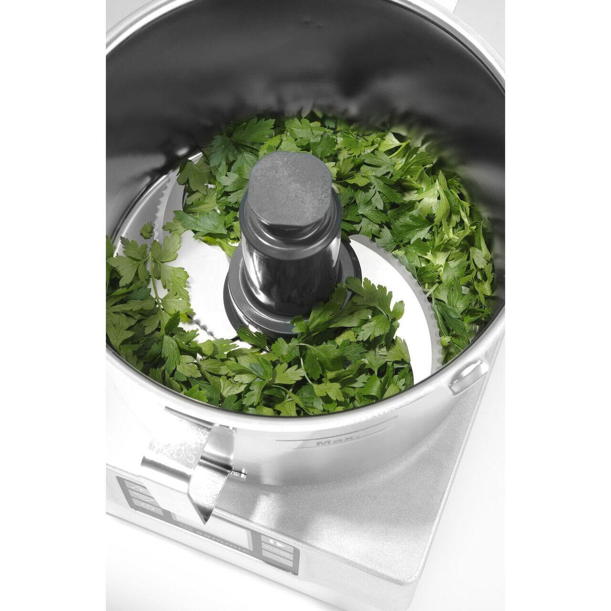 Taietor-emulsificator electric profesional pentru legume, SAMMIC KE-5V, 10 viteze intre 385-3000 rpm, putere 1250W, capacitate 5,5 litri