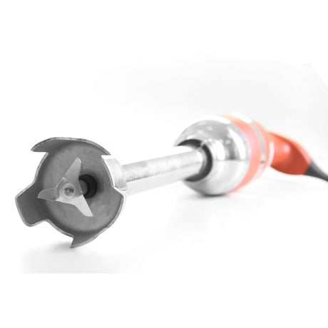 Blender stick profesional Hendi 500, cu viteza variabila 2000-9000 rpm, inox, viteza maxima 15000 rpm, control electronic, 400 W, 100x350 mm