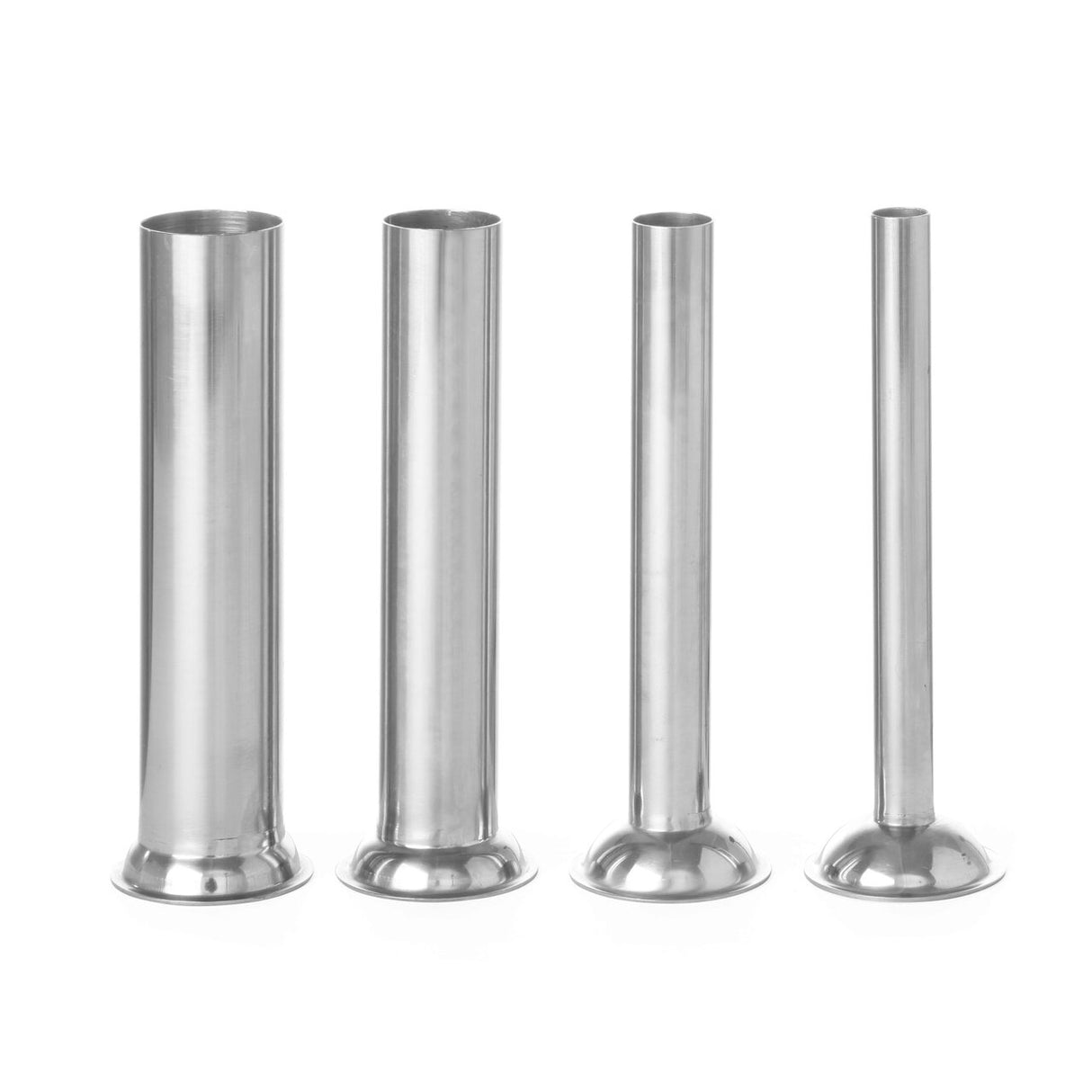 Aparat umplut carnati inox,  profesional, manual, capacitate 3 litri, Hendi Profi Line, 3 palnii incluse