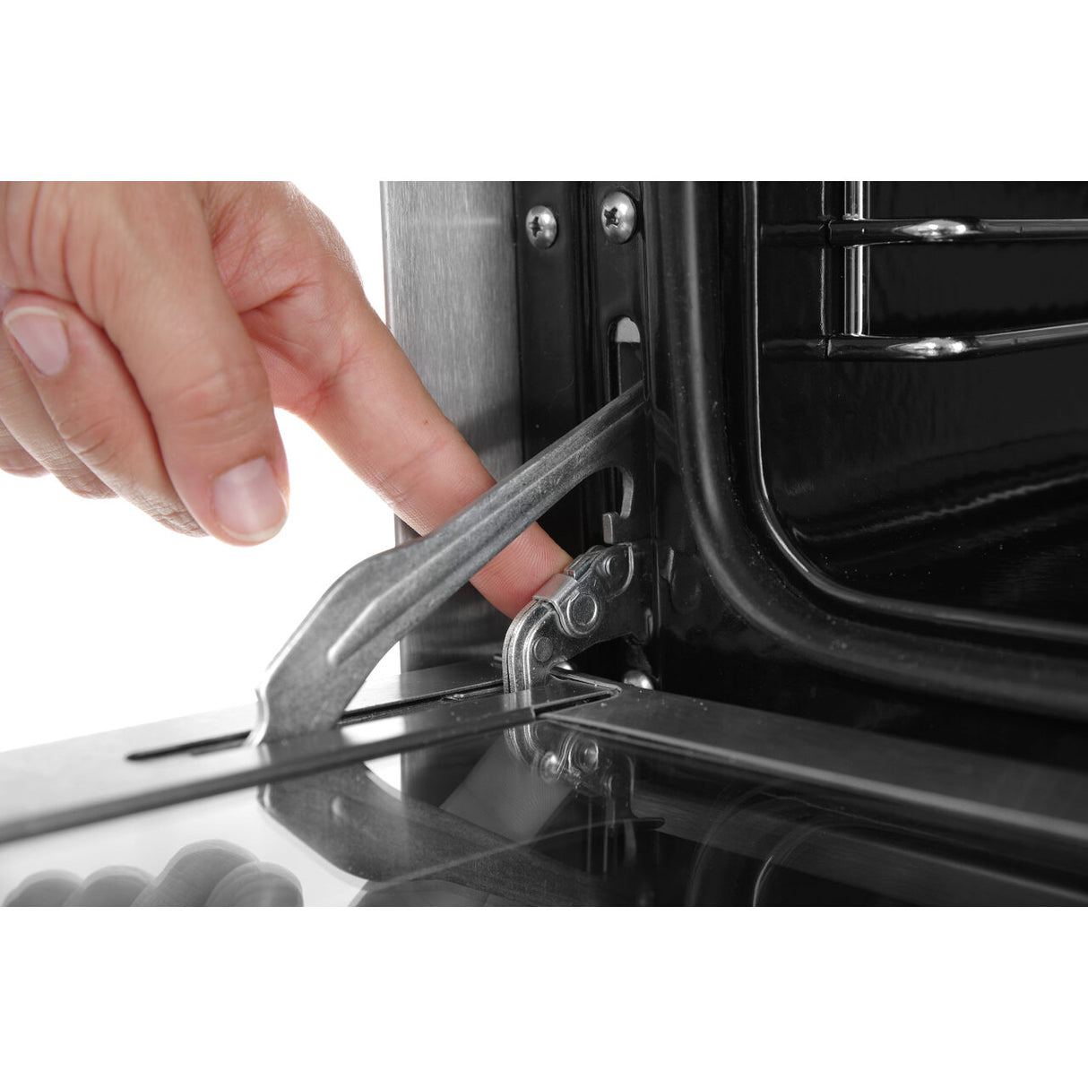 Cuptor convectie cu umidificare Hendi H90S, 4 tavi 438x315 mm incluse, 2 elemente incalzire, 2 ventilatoare, termostat reglabil 50-300 gr C, timer 0-120 min, 2670W, 595x595x(H)570 mm