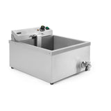Friteuza electrica  pentru gogosi, 12L, 3500W, 630x860x(h)360mm